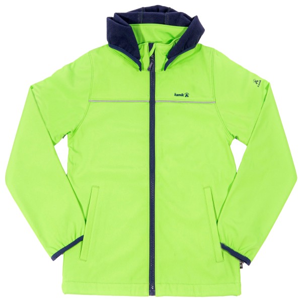 Kamik - Kid's Jarvis - Softshelljacke Gr 104;110;116;122;128;140 blau;grün von Kamik