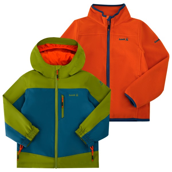 Kamik - Kid's Kason - Doppeljacke Gr 104;110;116;122;128;140;152;164;176 blau;rot von Kamik