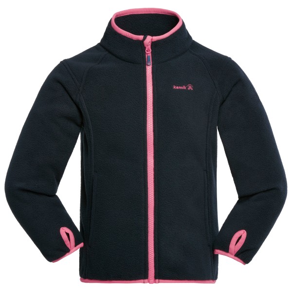 Kamik - Kid's Linnea - Fleecejacke Gr 122 schwarz von Kamik