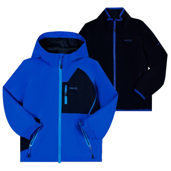 Kamik - Kid's Silas - Regenjacke Gr 104 blau von Kamik