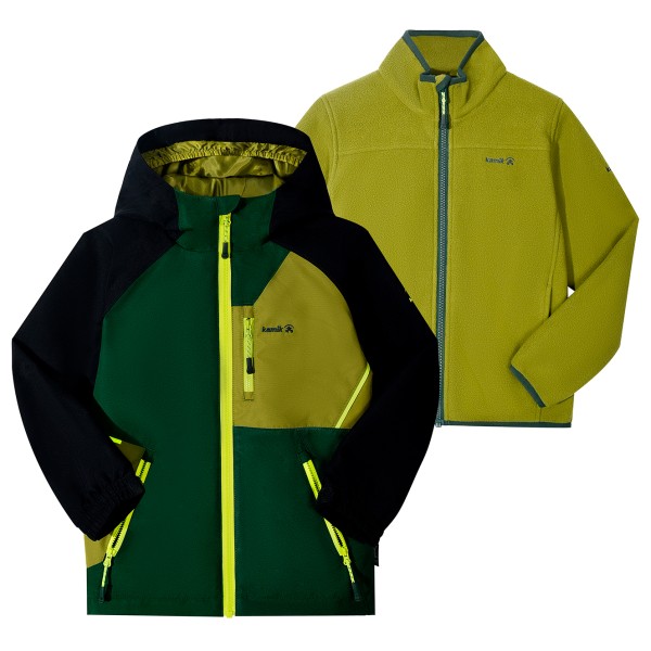 Kamik - Kid's Silas - Regenjacke Gr 104 oliv von Kamik