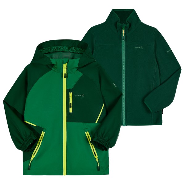 Kamik - Kid's Silas - Regenjacke Gr 116 grün von Kamik