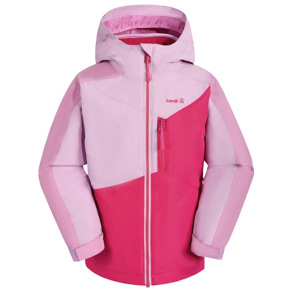 Kamik - Kid's Tara - Regenjacke Gr 128 rosa von Kamik