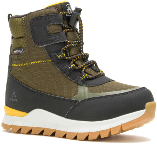 Kamik ROCKIES kids Winterschuh - dark olive (Grösse: 32) von Kamik