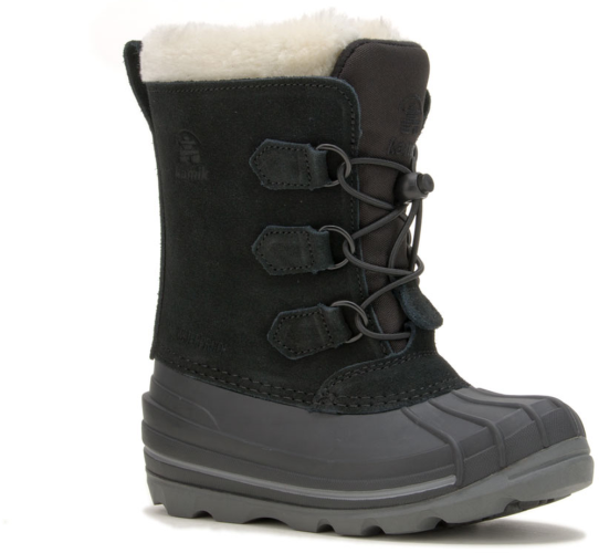 Kamik SNOWDASH kids Winterschuh - black (Grösse: 30) von Kamik