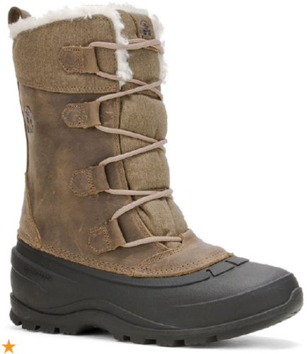 Kamik SNOWGEM women Winterschuh - fossil (Grösse: 42) von Kamik