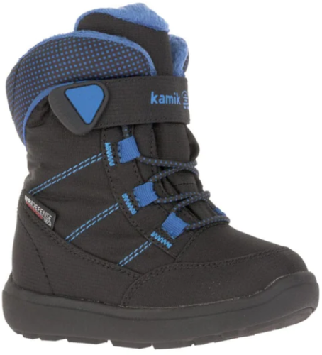 Kamik STANCE2 kids Winterschuh - black/blue (Grösse: 28) von Kamik