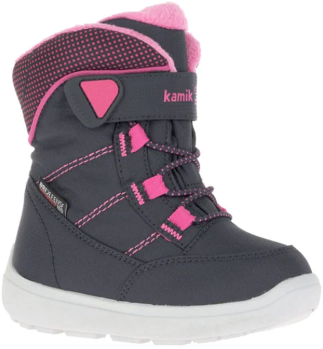 Kamik STANCE2 kids Winterschuh - navy/magenta (Grösse: 36) von Kamik