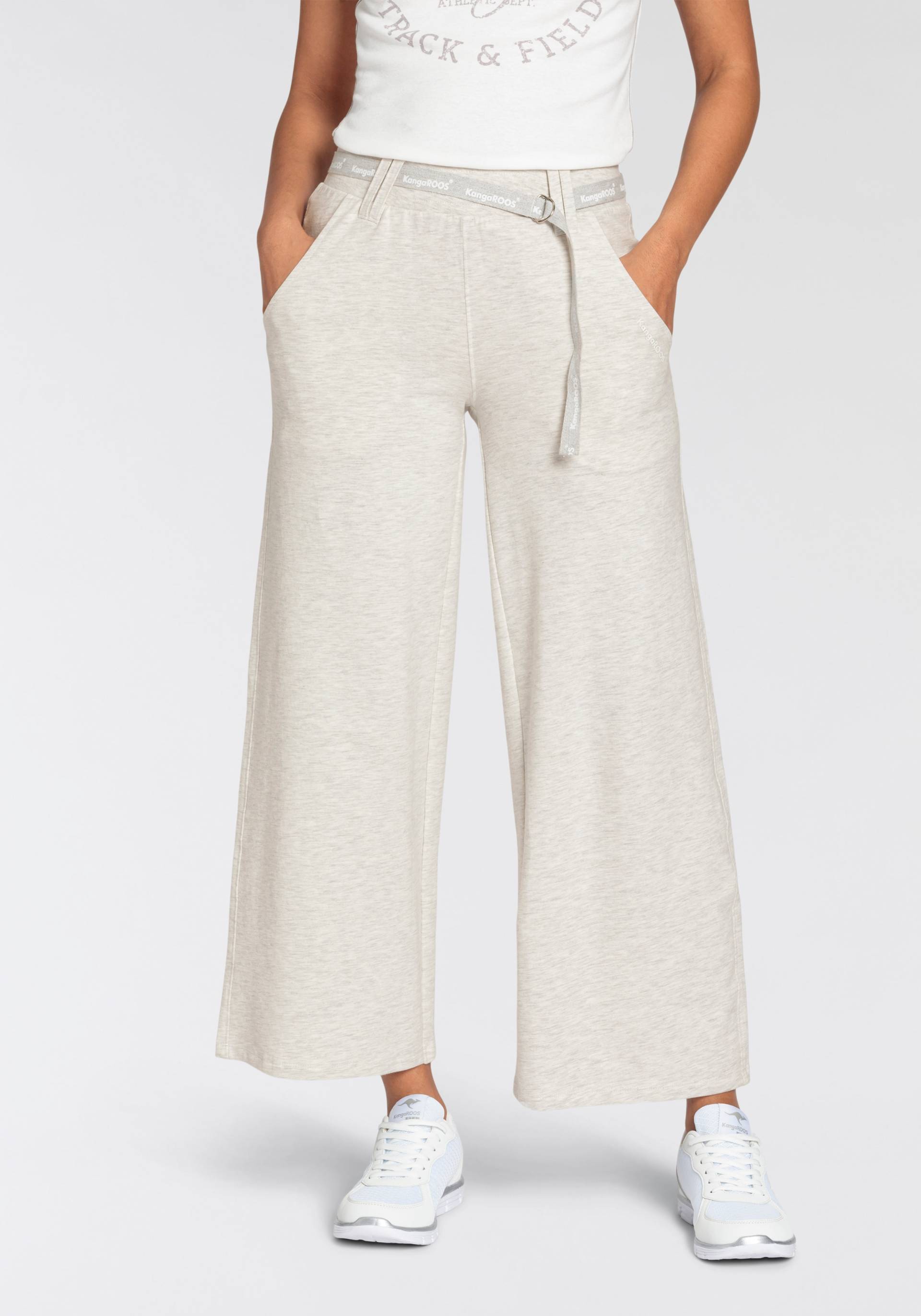 KangaROOS 3/4-Sweathose, mit weitem Bein in Culotte Form - NEUE-KOLLEKTION von KangaROOS