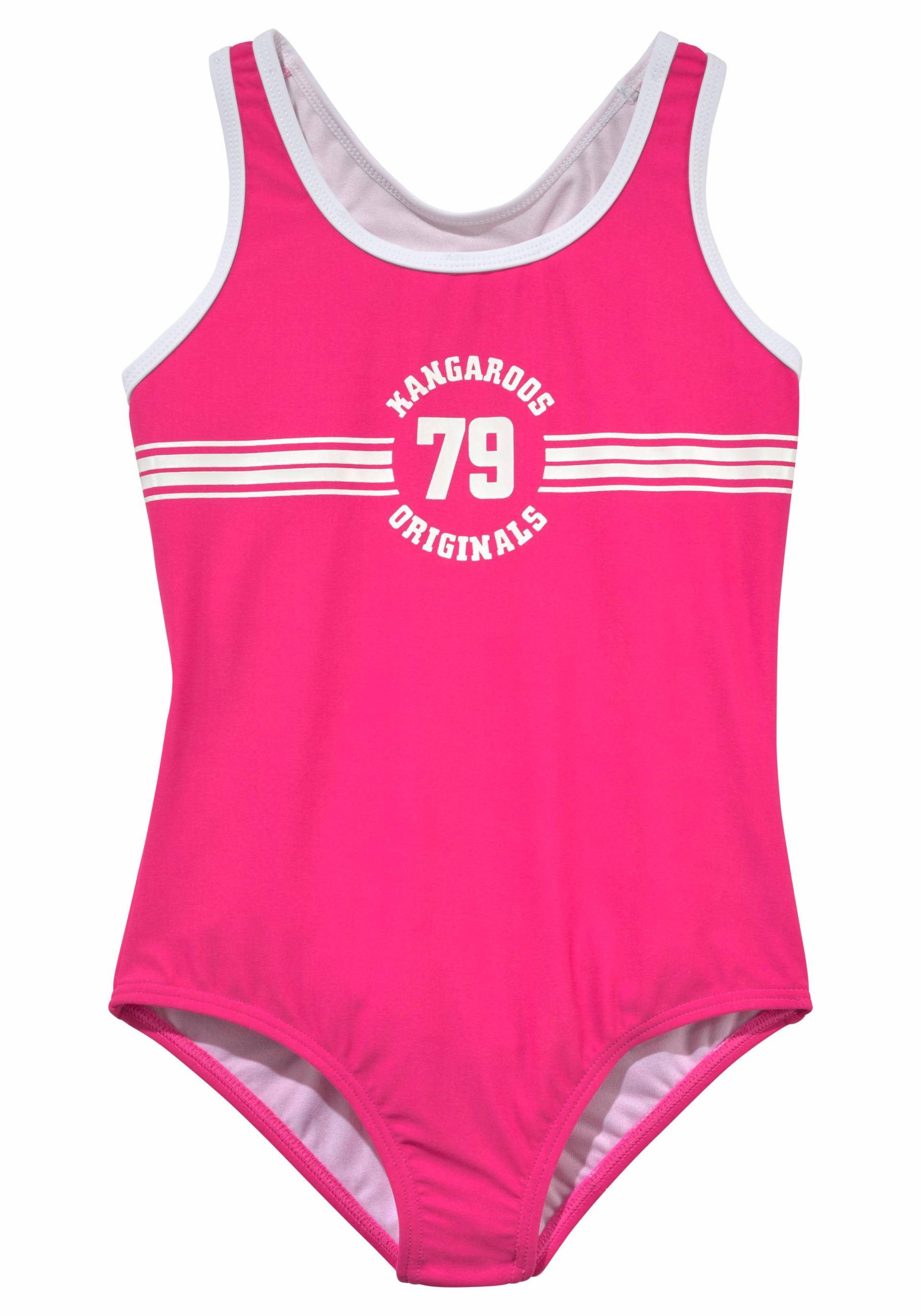 KangaROOS Badeanzug »Sporty«, mit sportlichem Frontdruck KangaROOS Badeanzug »Sporty«, mit sportlichem Frontdruck von KangaROOS