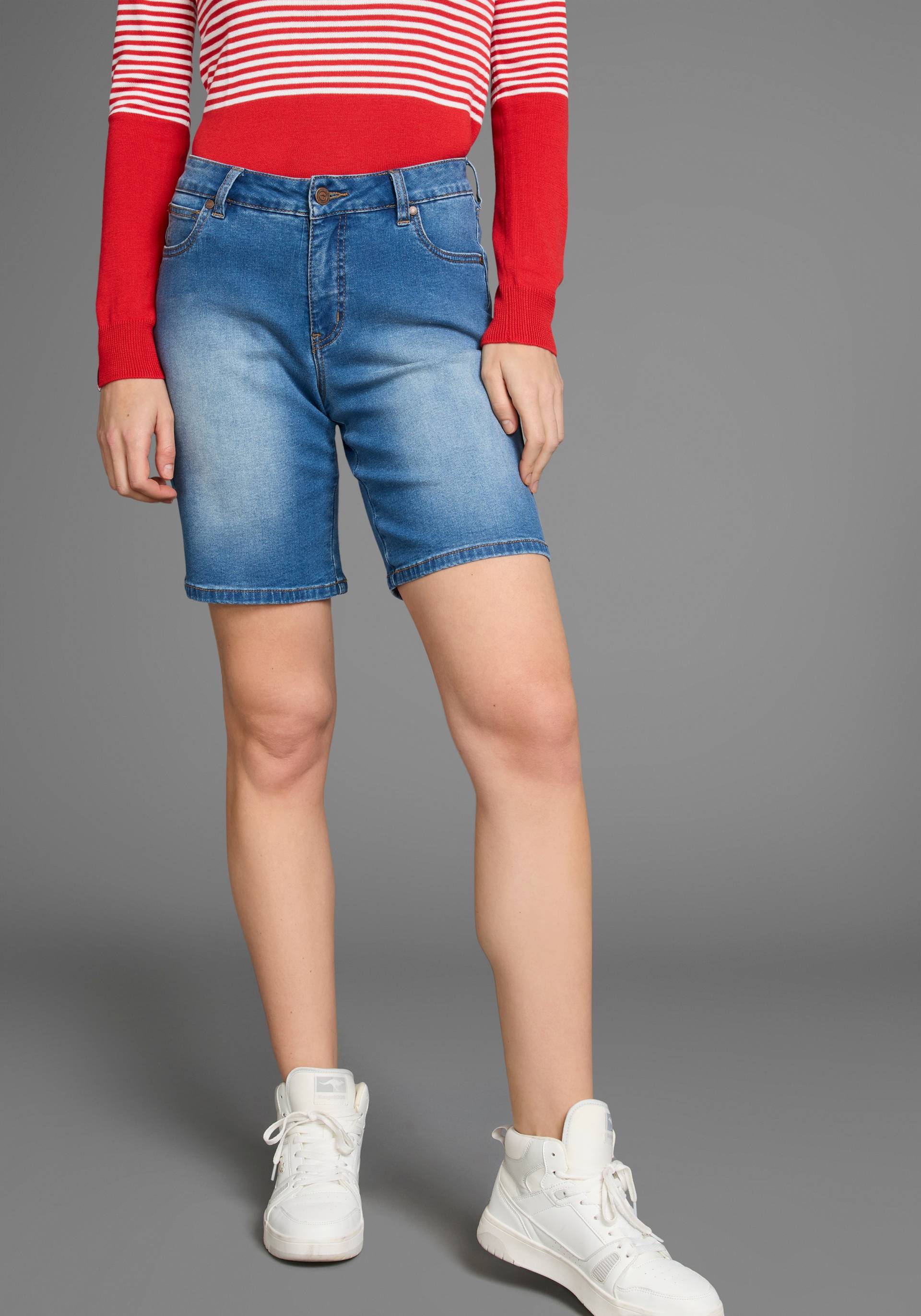 KangaROOS Jeansbermudas, High Waist von KangaROOS