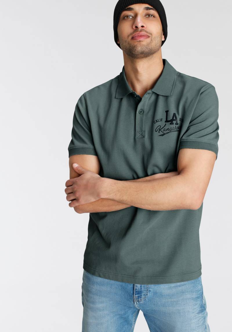 KangaROOS Poloshirt, halbarm, casualer Stil, für Sommer und Freizeit, aus Baumwolle von KangaROOS