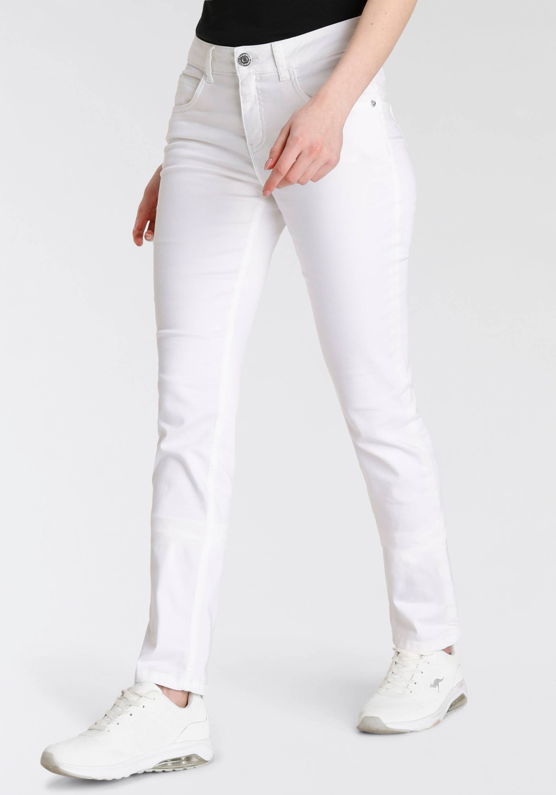 KangaROOS Relax-fit-Jeans »RELAX-FIT HIGH WAIST«, knöchelfreie Schnittform, krempelbare Beinabschlüsse von KangaROOS