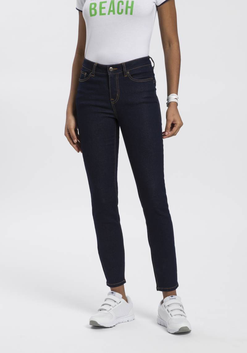 KangaROOS Slim-fit-Jeans »CROPPED HIGH WAIST SLIM FIT«, NEUE KOLLEKTION von KangaROOS