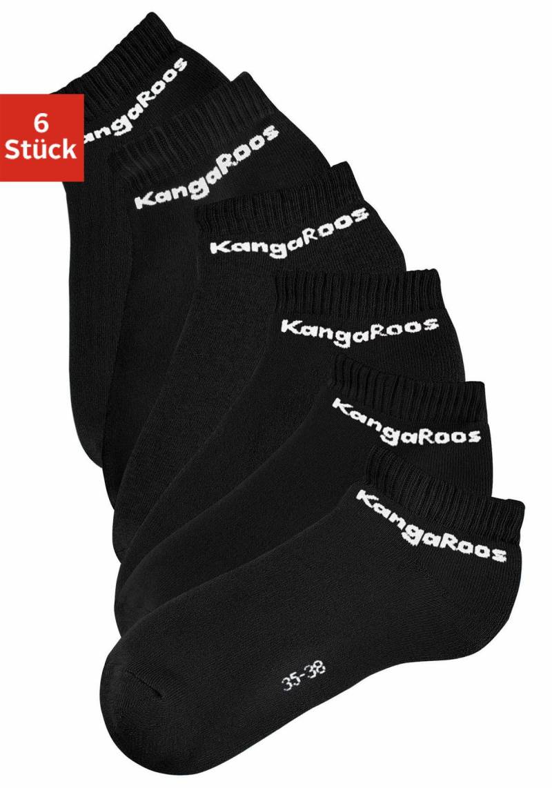 KangaROOS Sneakersocken, (Packung, 6 Paar), mit Frottee innen von KangaROOS