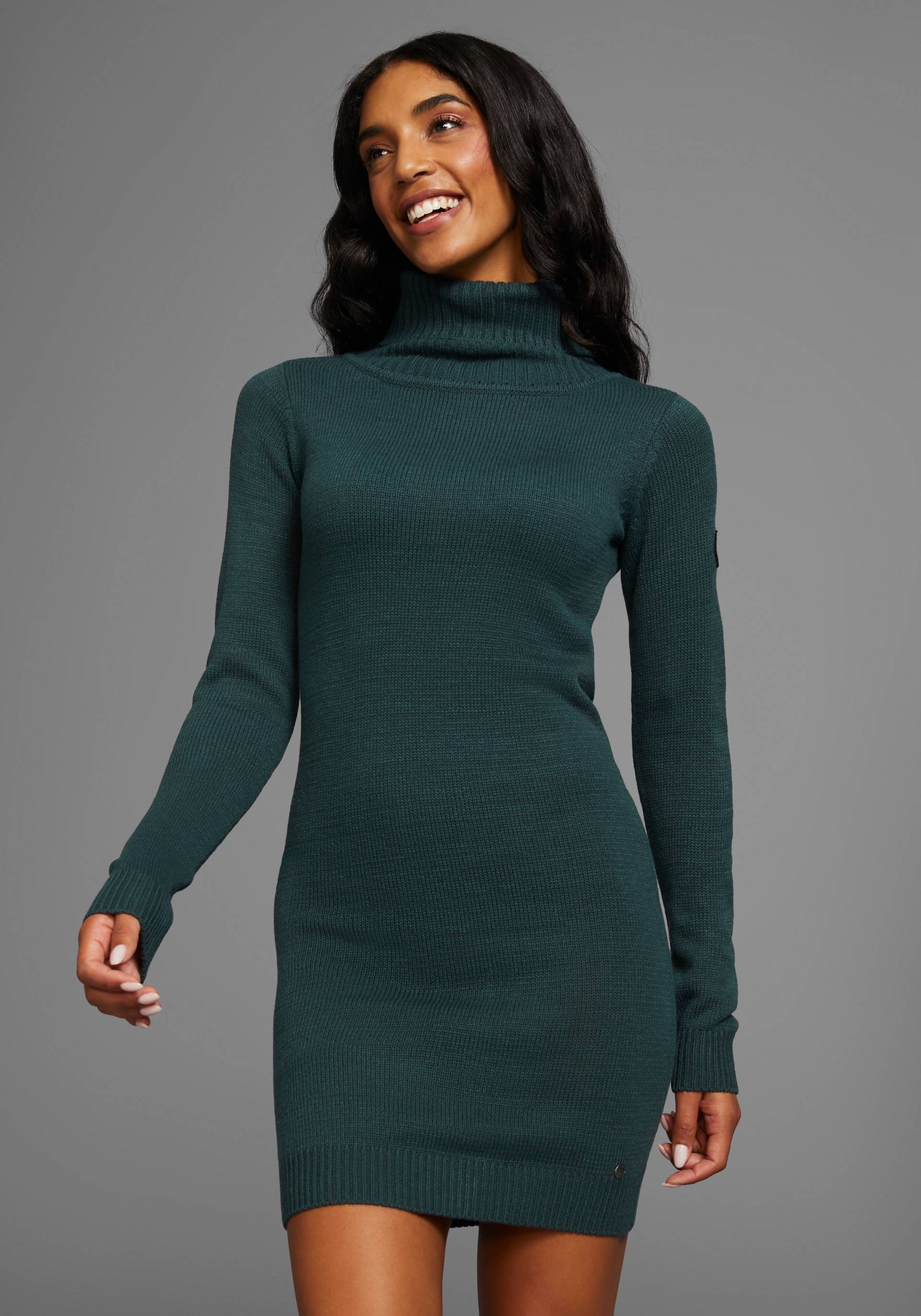 KangaROOS Strickkleid, mit Rollkragen KangaROOS Strickkleid, mit Rollkragen von KangaROOS
