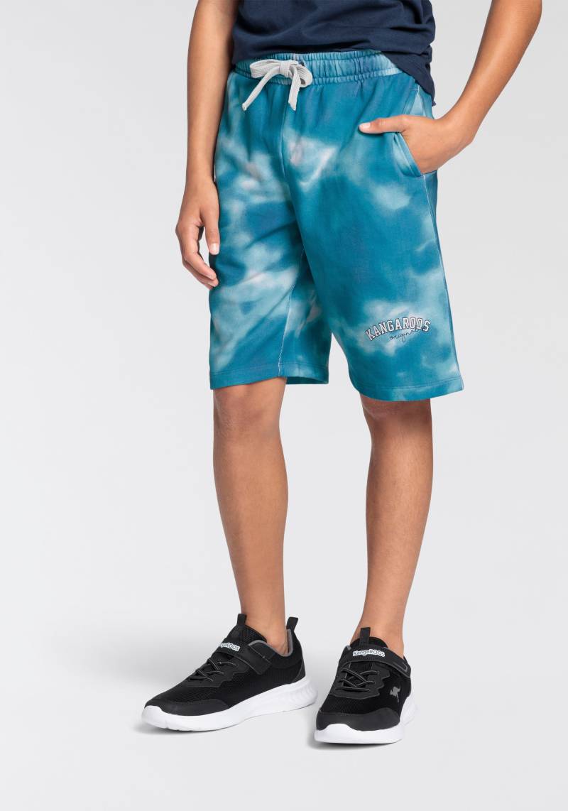 KangaROOS Sweatbermudas »Kangaroos Jungen«, mit allover Batik-Print von KangaROOS