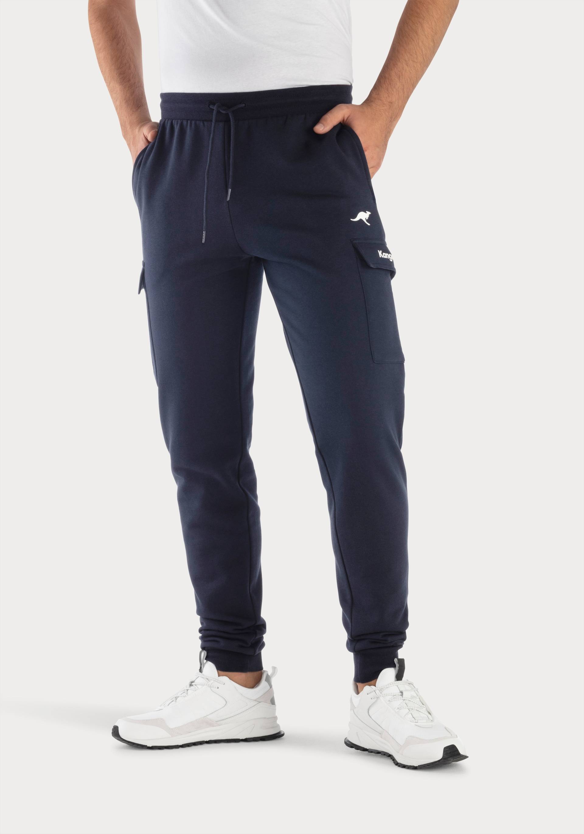 KangaROOS Sweathose, Jogginghose mit Kordel, Relaxhose leichte Sweat-Qualtität von KangaROOS