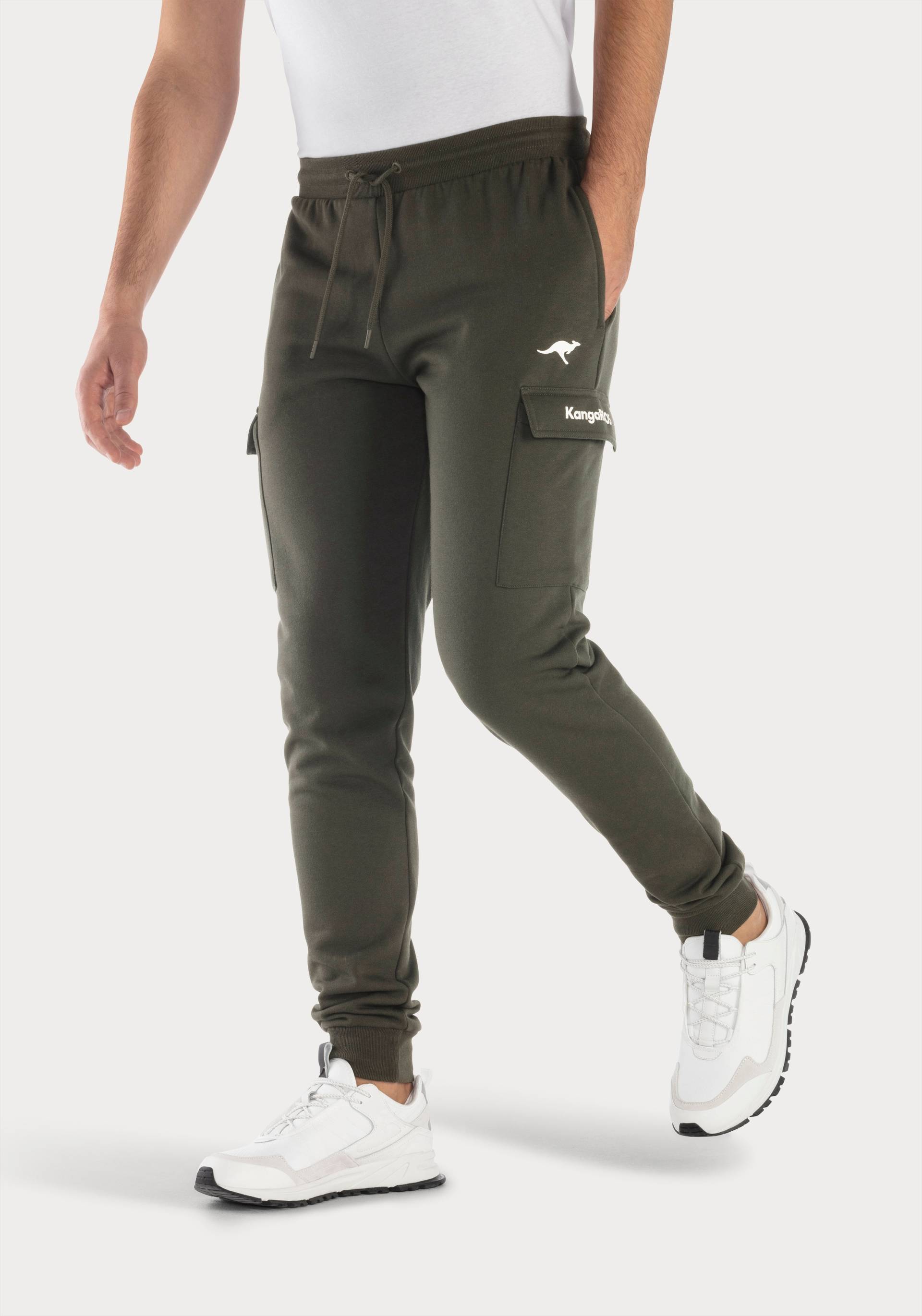 KangaROOS Sweathose »lange Jogginghose, mit Kordel, Relaxhose«, leichte Sweat-Qualtität von KangaROOS