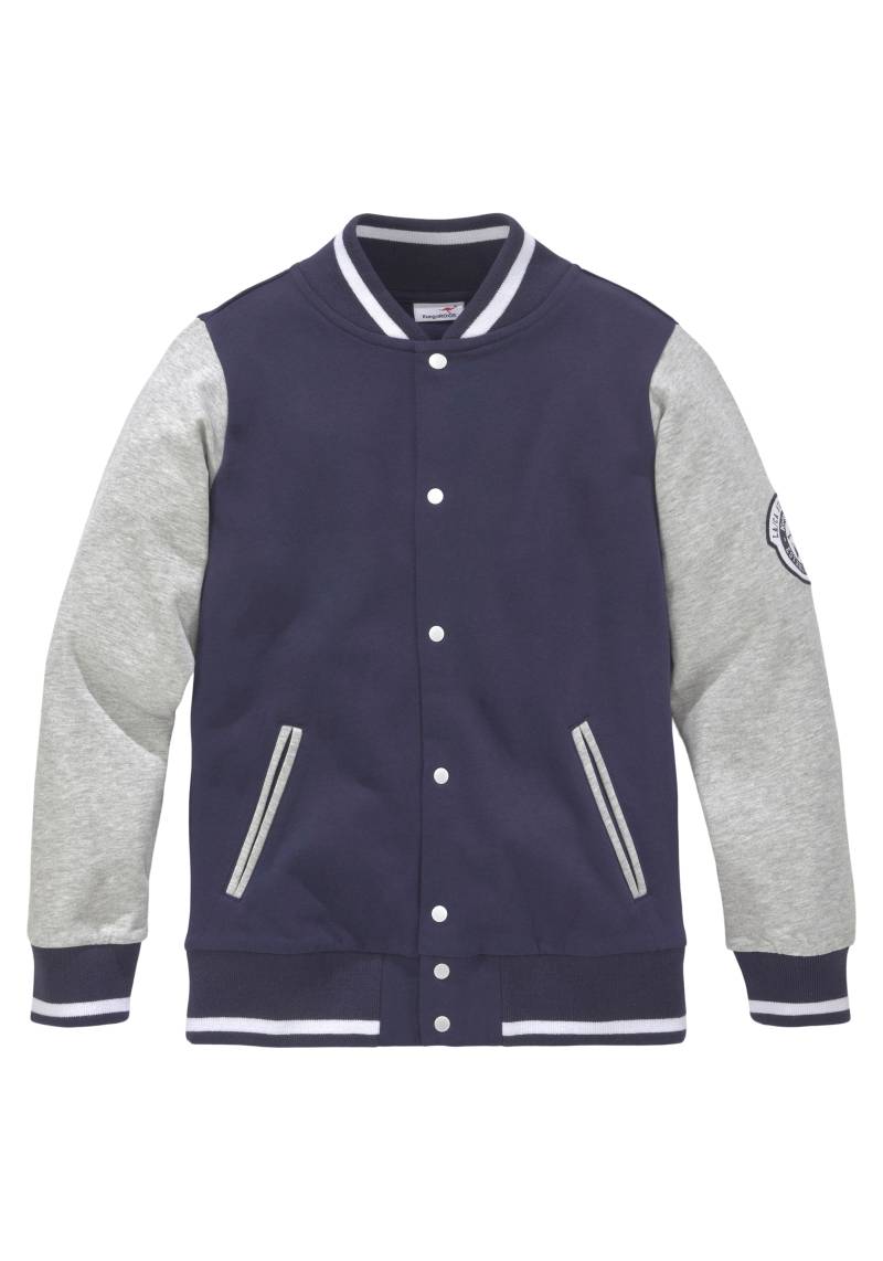 KangaROOS Sweatjacke »im Collegestyle«, Collegejacke von KangaROOS