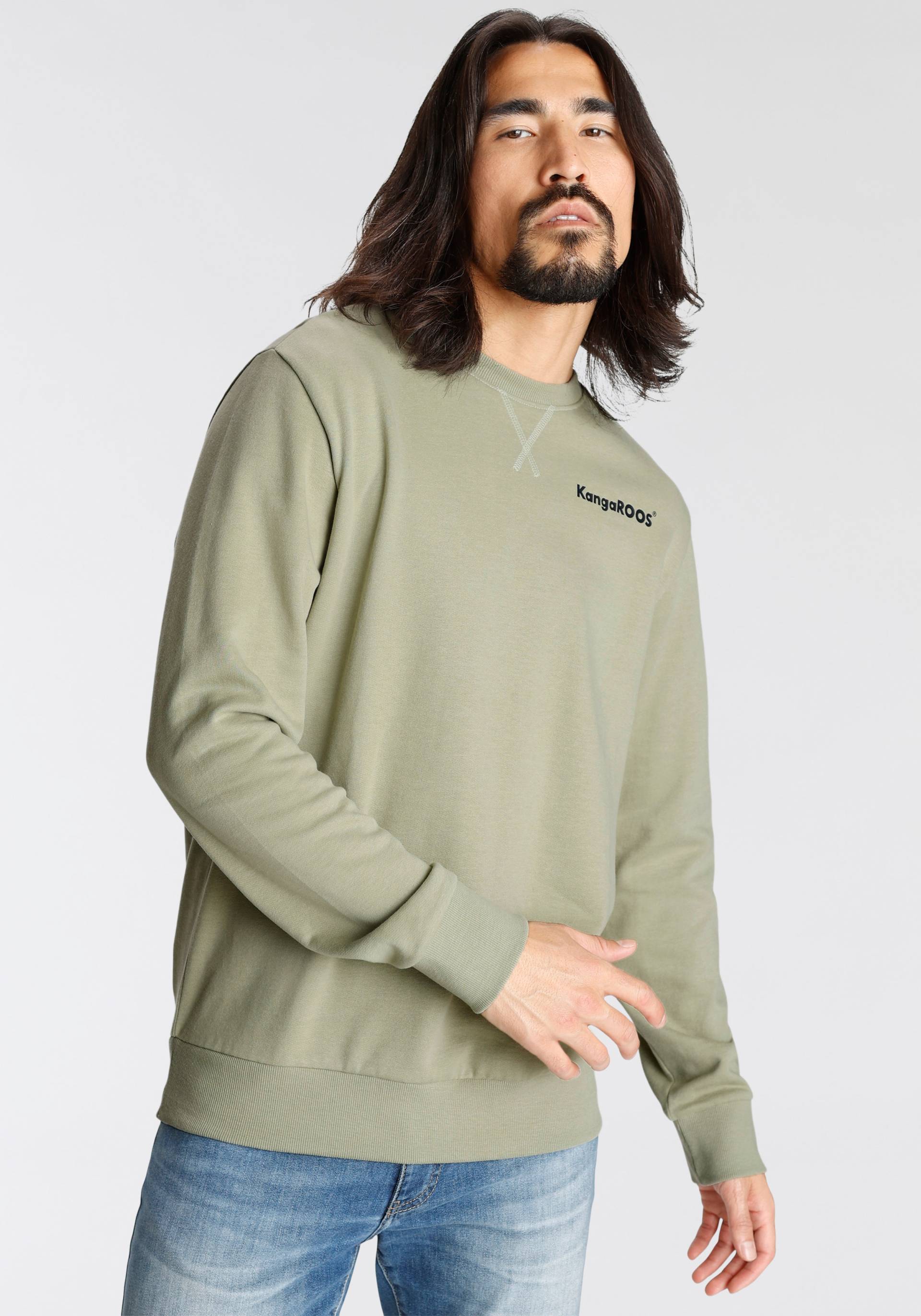 KangaROOS Sweatshirt, mit Logoschriftzug von KangaROOS