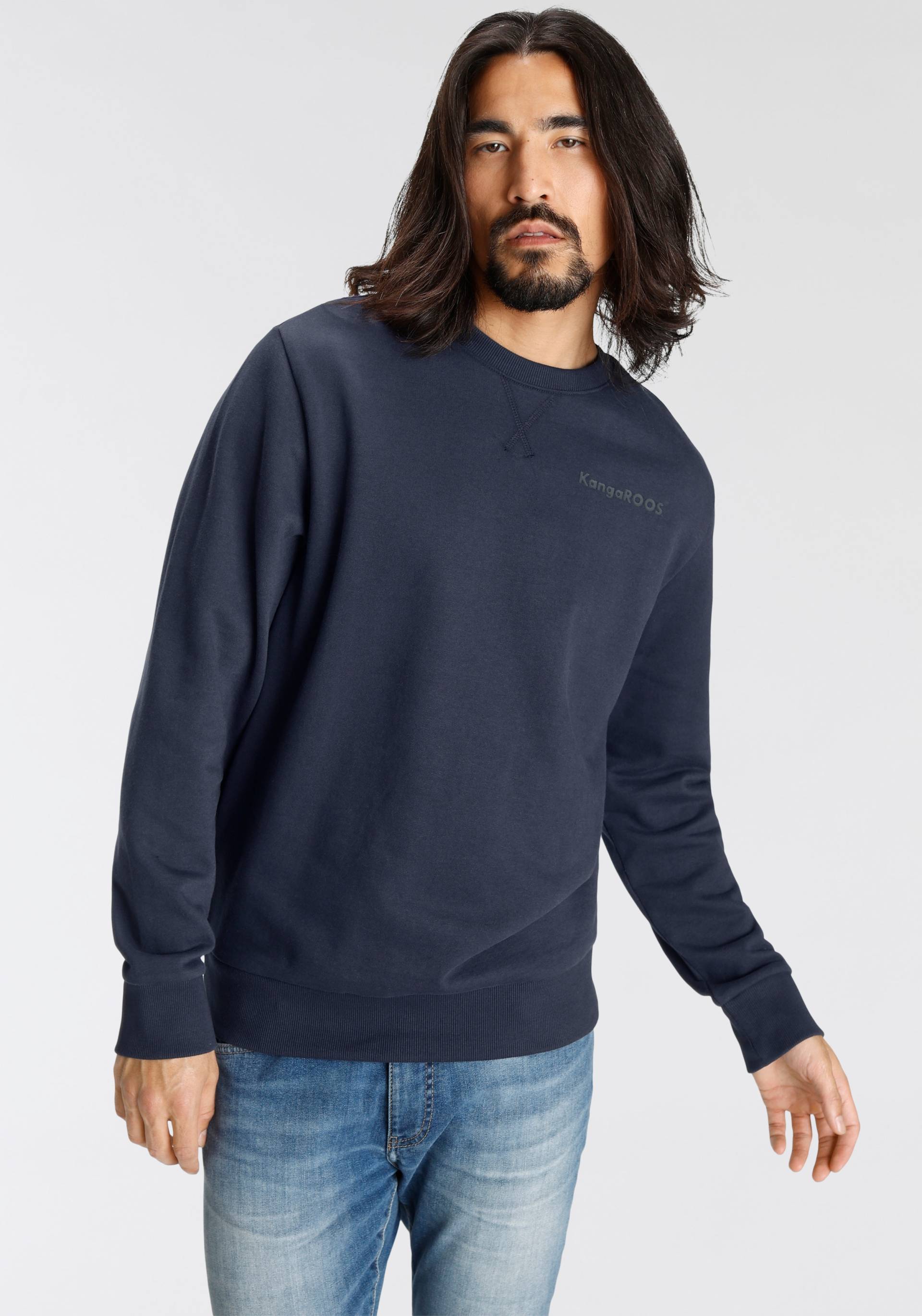 KangaROOS Sweatshirt, mit Logoschriftzug von KangaROOS