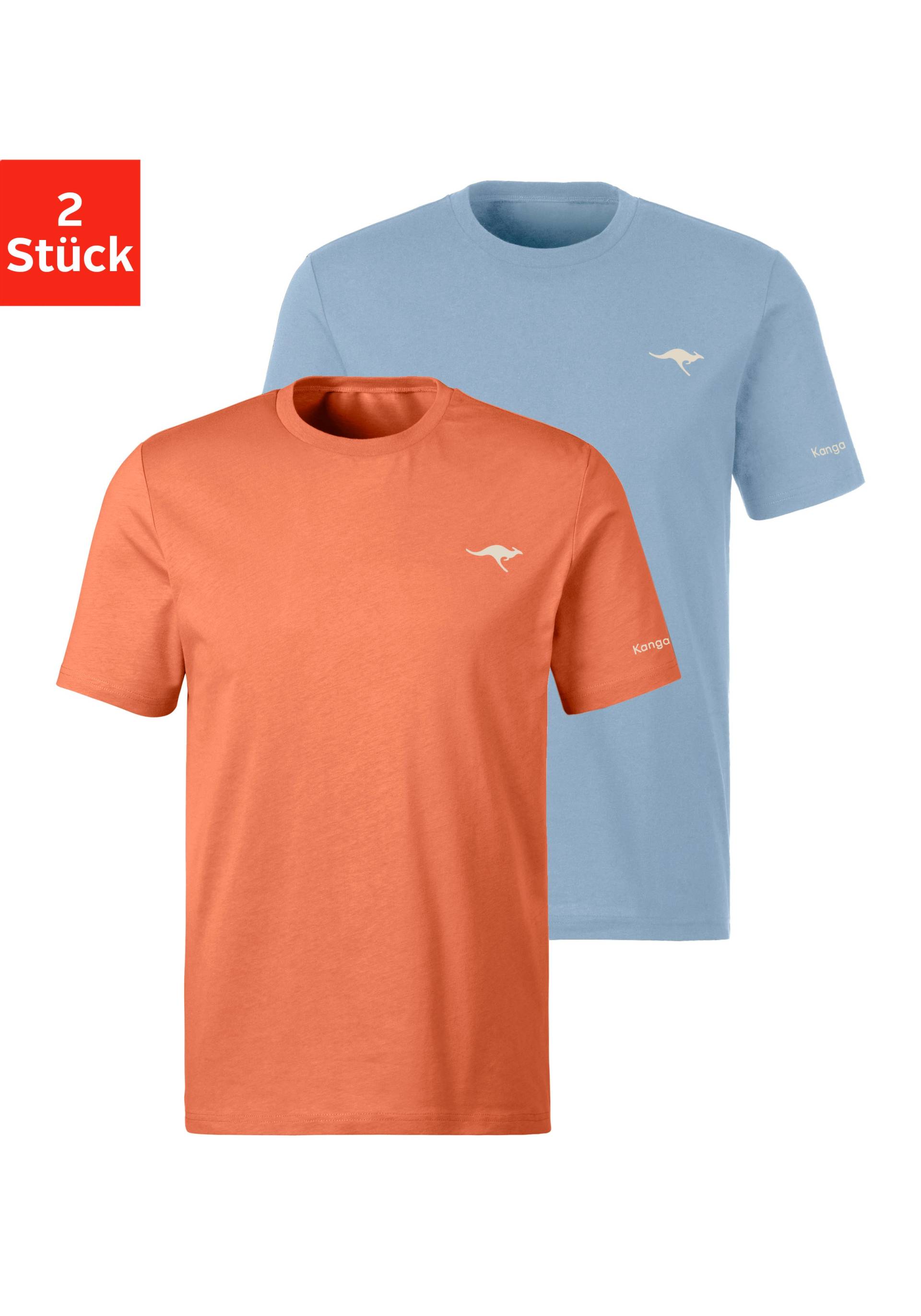 KangaROOS T-Shirt, mit KangaROOS Print auf der Brust KangaROOS T-Shirt, mit KangaROOS Print auf der Brust von KangaROOS
