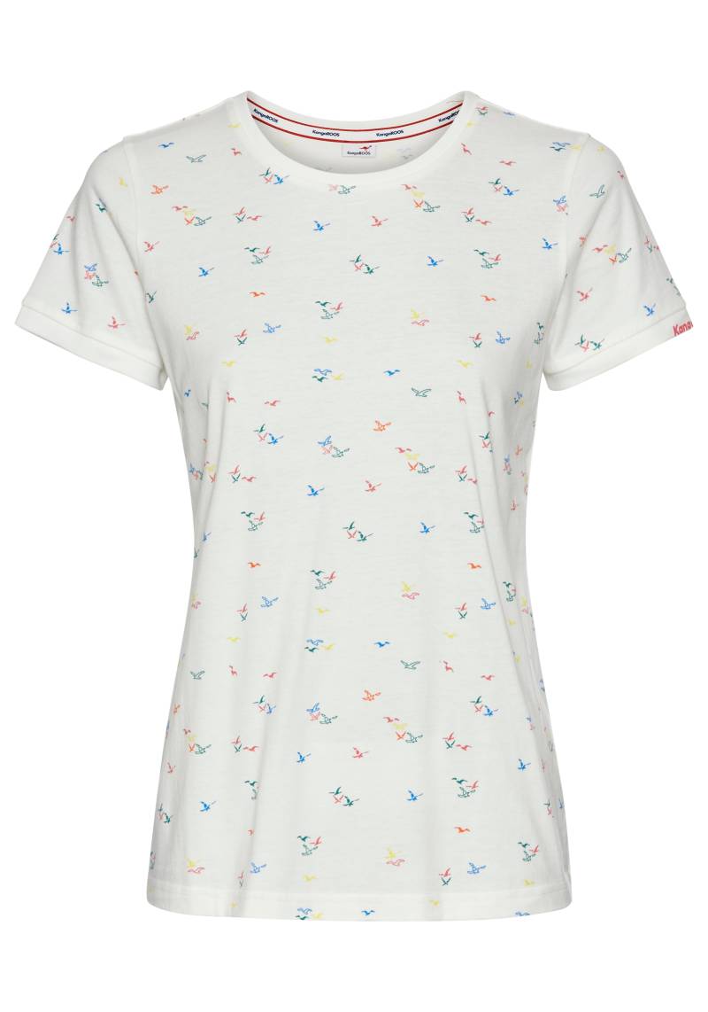 KangaROOS T-Shirt, mit Print von KangaROOS