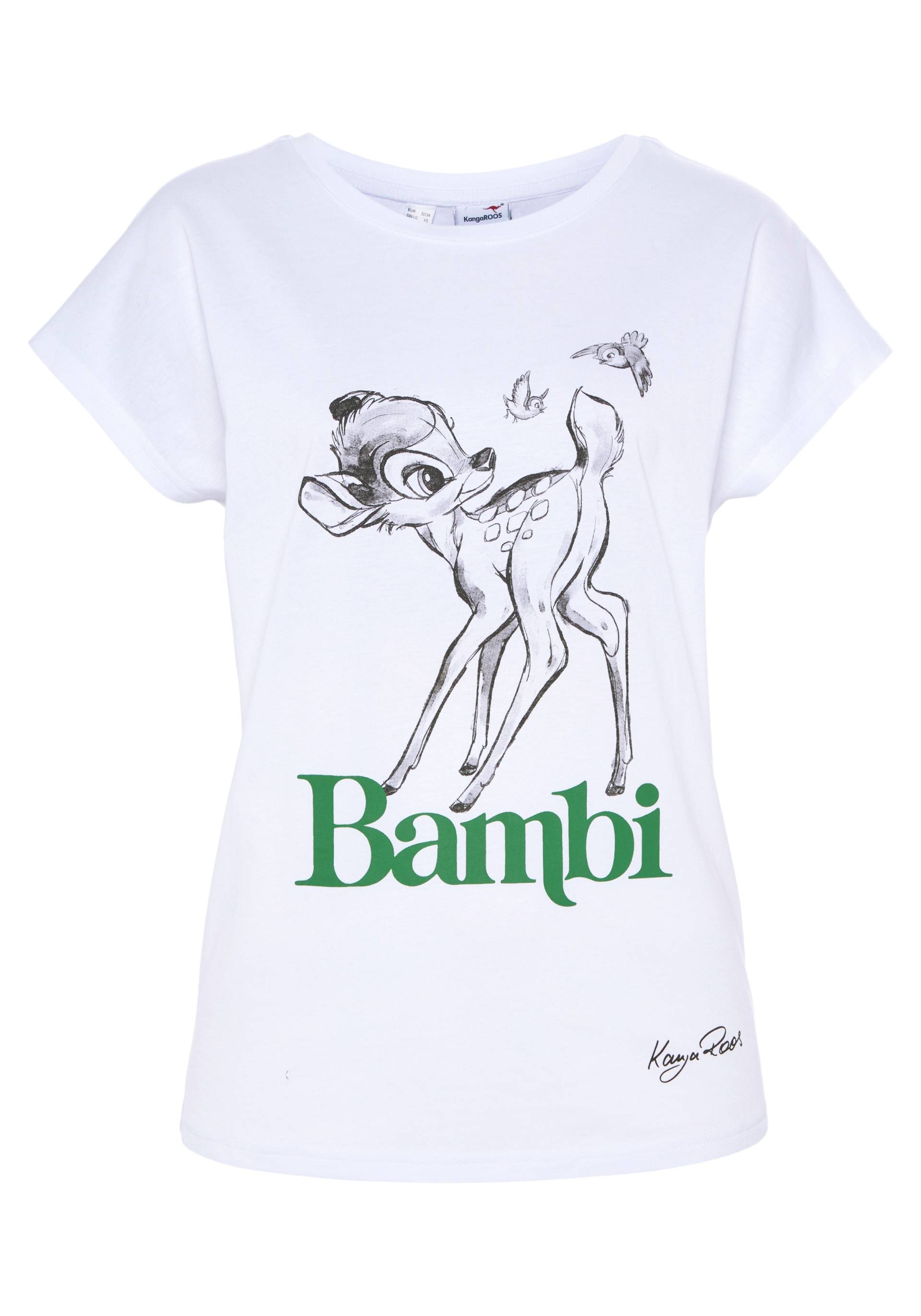 KangaROOS T-Shirt, mit süssem lizensiertem Original Bambi-Design - NEU KOLLEKTION von KangaROOS