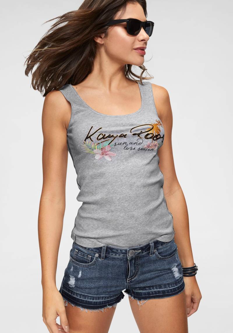 KangaROOS Tanktop, mit femininem Frontdruck von KangaROOS