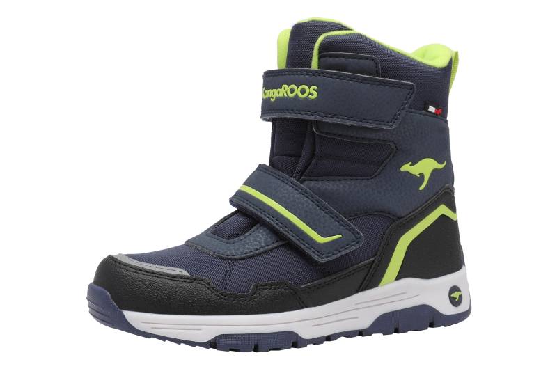 KangaROOS Winterstiefel »K-MJ Camp V RTX«, Snowboots, Winterboots, Winterschuhe, wasserdicht, gefüttert von KangaROOS