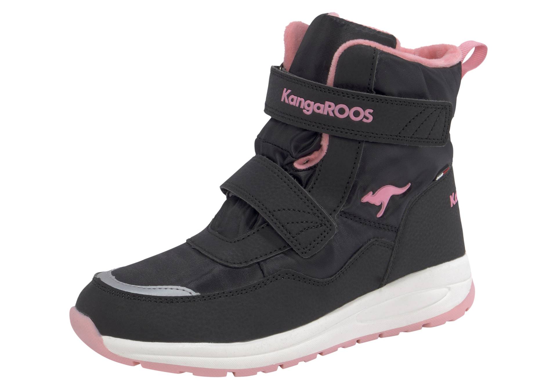 KangaROOS Winterstiefel »KP-Nala V Roostex«, Snowboots, Winterboots, Winterschuhe, wasserdicht mit Klettverschluss von KangaROOS