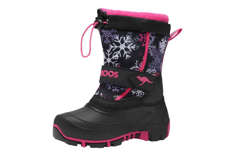 KangaROOS Winterstiefel »Kanga-Bean IV«, Snowboots, Winterboots, Winterschuhe, wasserabweisend, gefüttert von KangaROOS