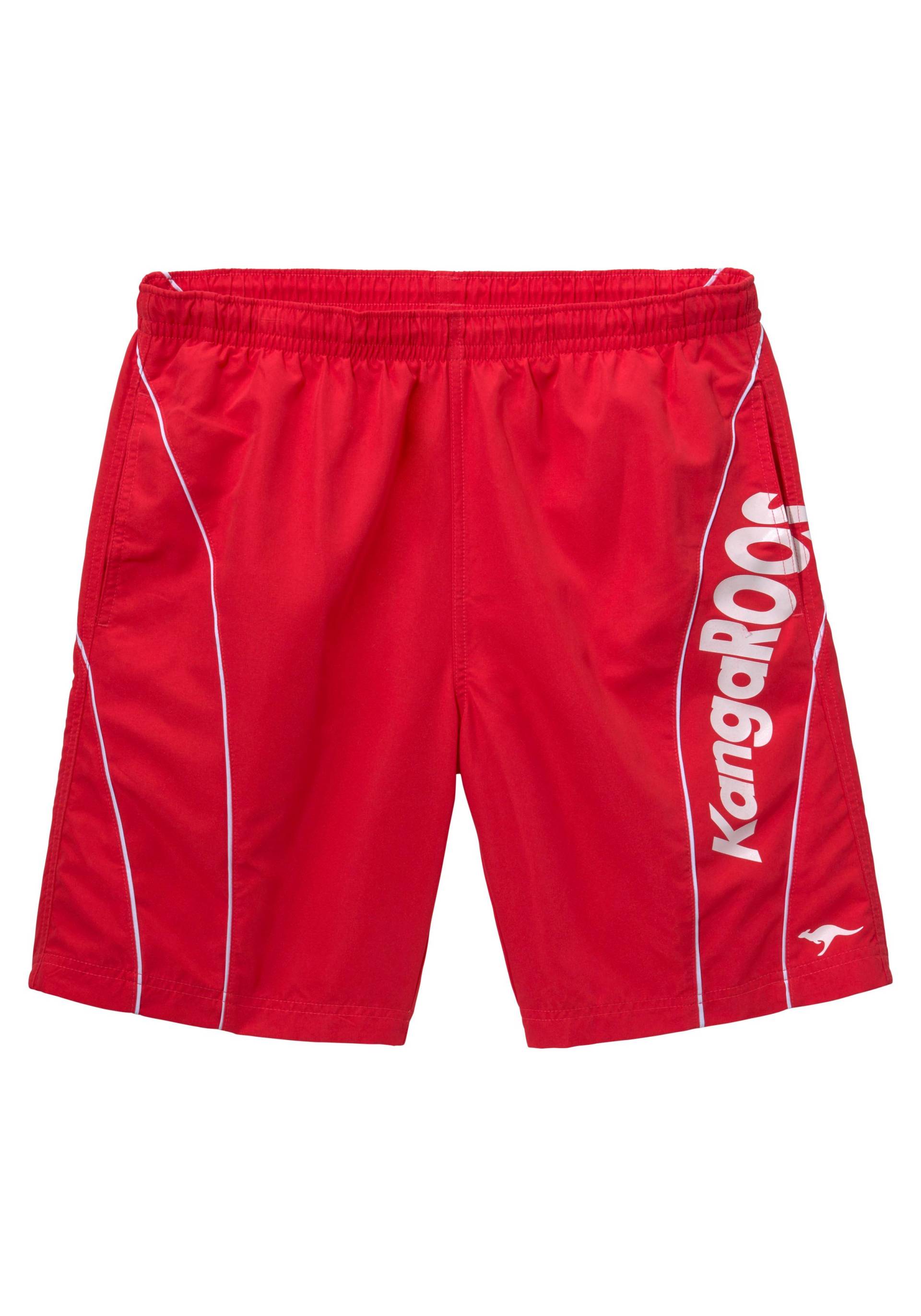 KangaROOS Badeshorts, mit Kangaroos Schriftzug KangaROOS Badeshorts, mit Kangaroos Schriftzug von Kangaroos