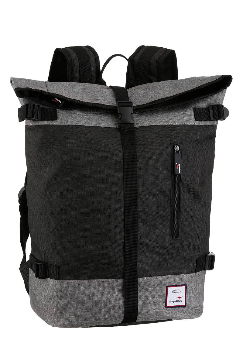 KangaROOS Cityrucksack, mit modischem Roll Top von Kangaroos