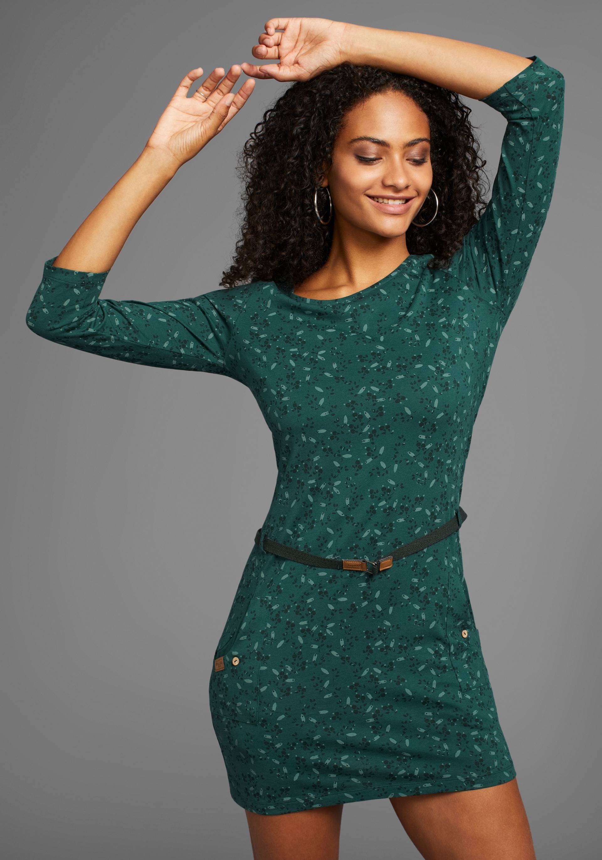 KangaROOS Jerseykleid, mit Allover-Print KangaROOS Jerseykleid, mit Allover-Print von Kangaroos