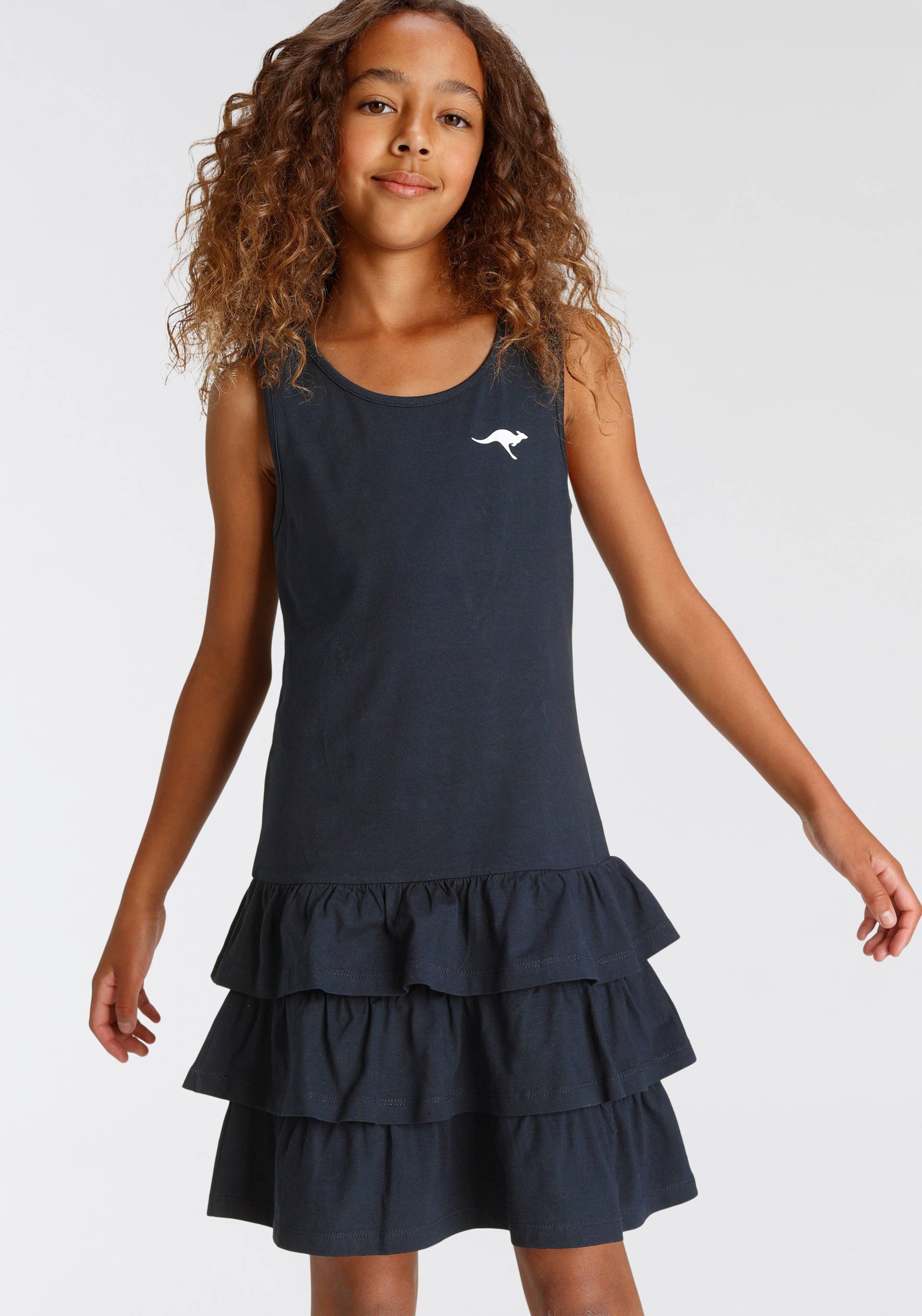 KangaROOS Jerseykleid, kniefreie Länge, aus Baumwolle und Elasthan KangaROOS Jerseykleid, kniefreie Länge, aus Baumwolle und Elasthan von Kangaroos