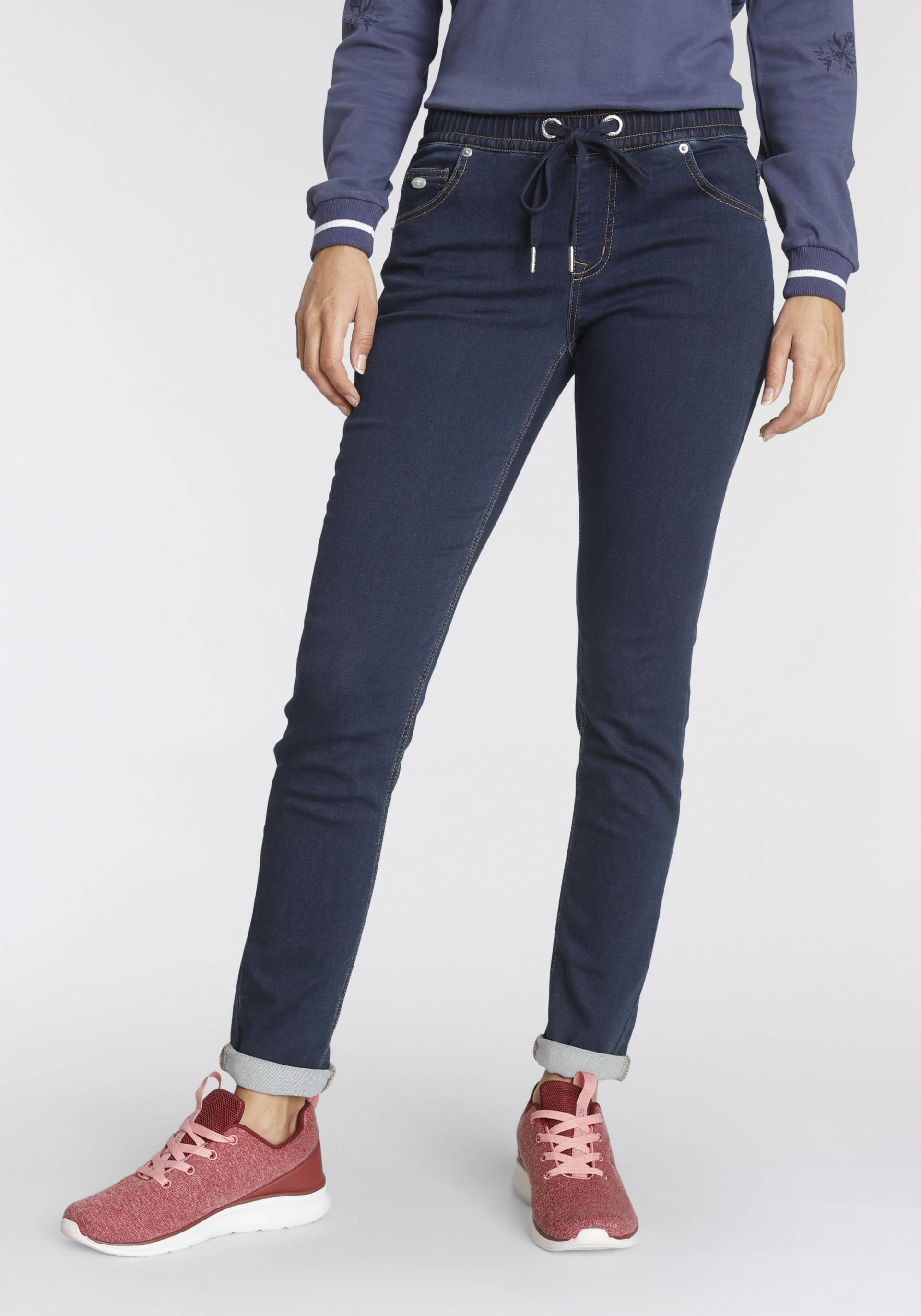 KangaROOS Jogg Pants, entspannte Passform, weite Beinform KangaROOS Jogg Pants, entspannte Passform, weite Beinform von Kangaroos