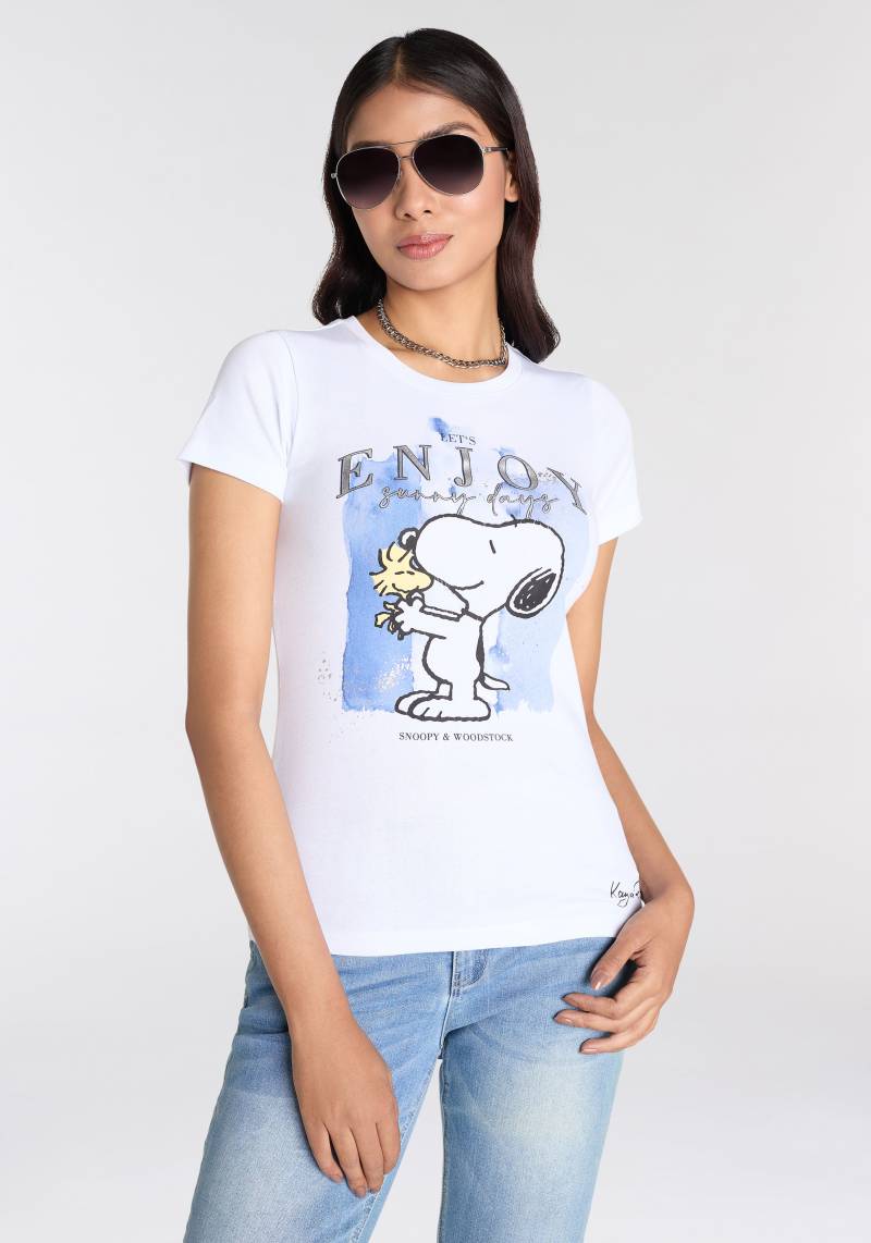 KangaROOS Kurzarmshirt, mit lizensiertem Snoopy Print Originaldesign von Kangaroos