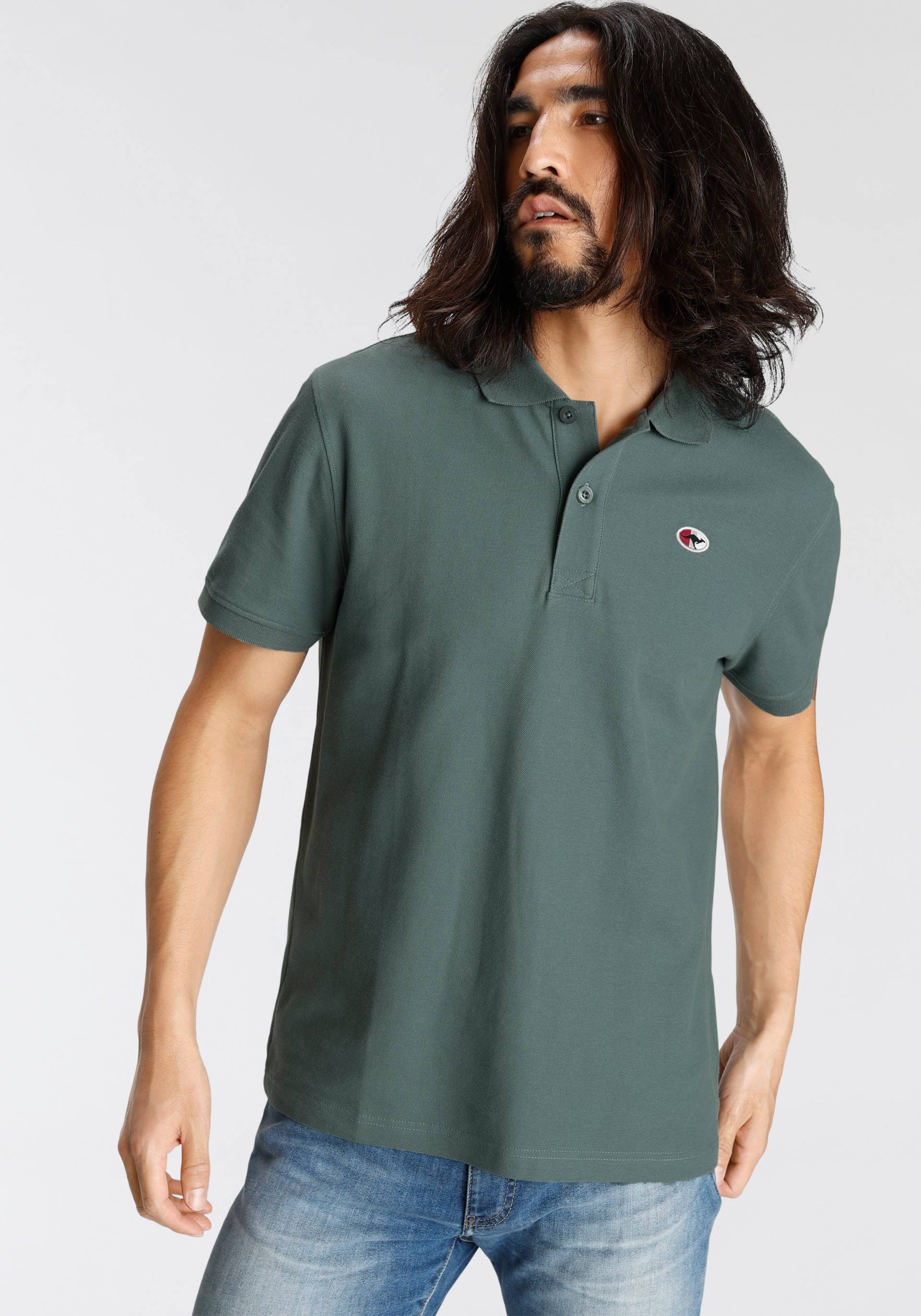 KangaROOS Poloshirt, unifarben von Kangaroos