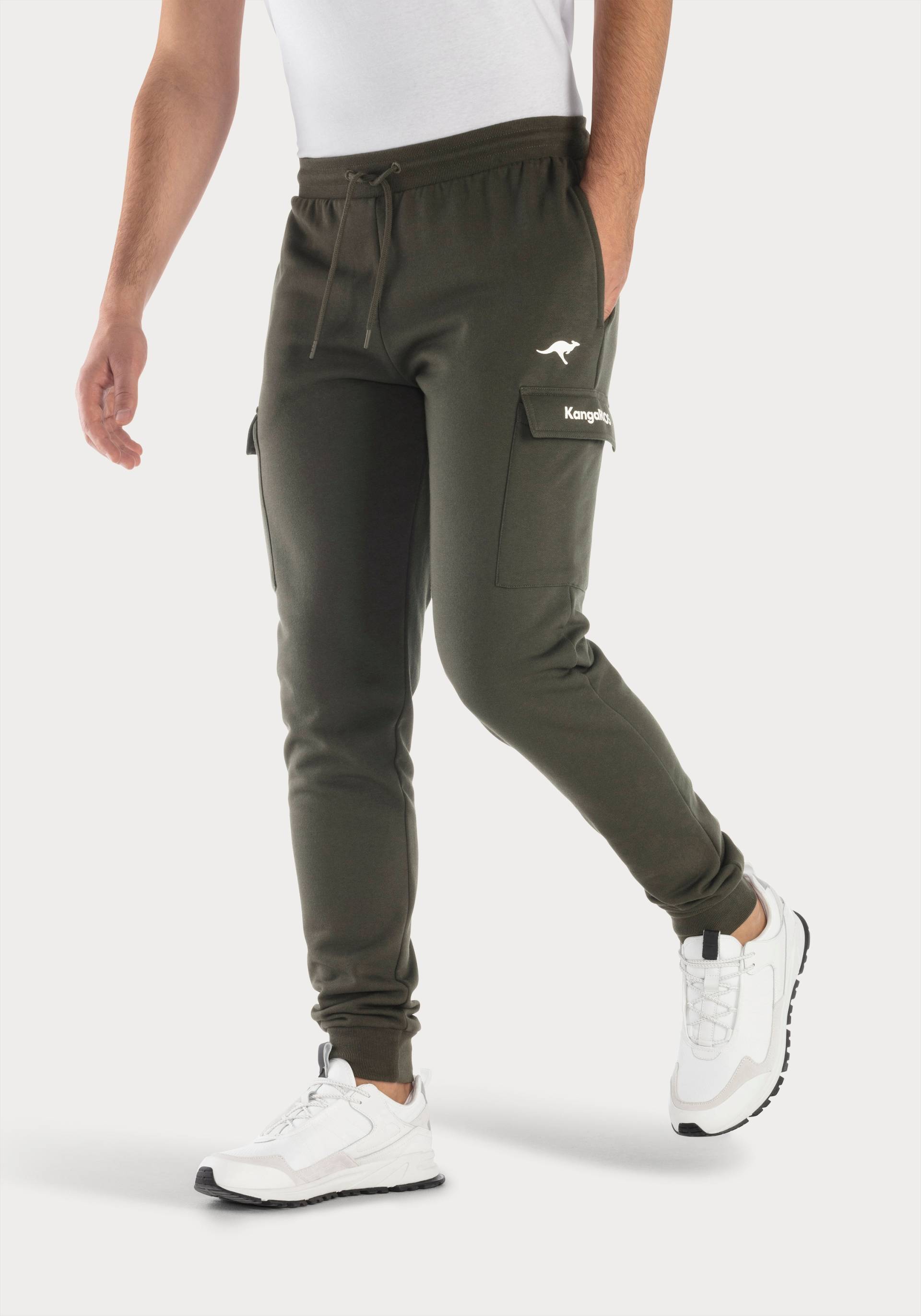 KangaROOS Sweathose »lange Jogginghose, mit Kordel, Relaxhose«, leichte Sweat-Qualtität von Kangaroos