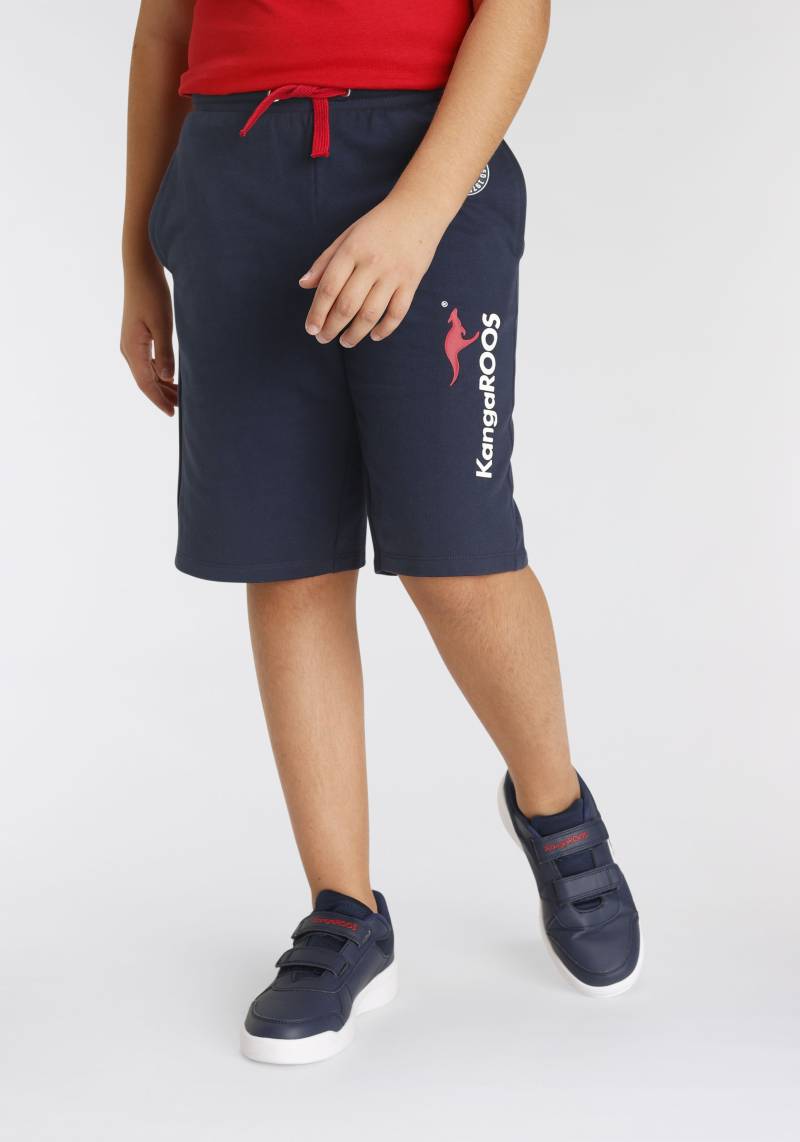 KangaROOS Sweatshorts », Basic Sweatbermudas mit Logo-Druck«, Modische Kangaroos Drucke von Kangaroos