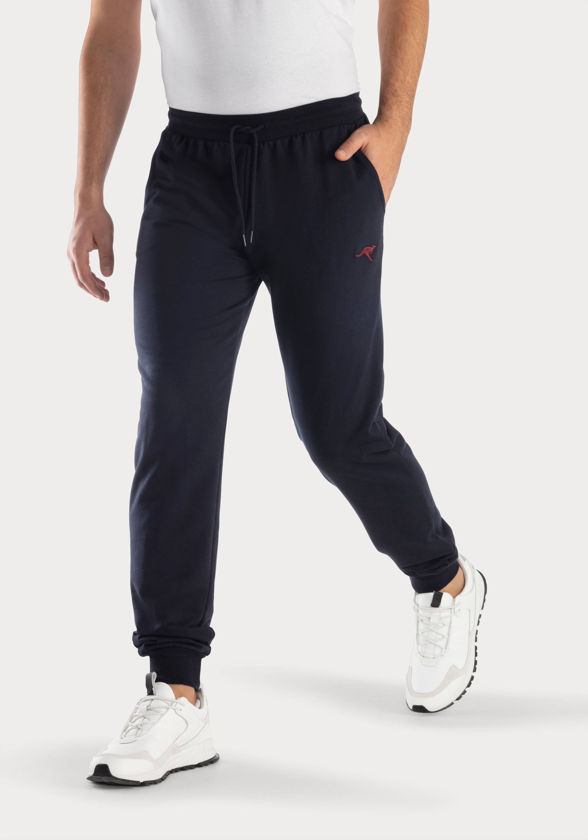 KangaROOS Sweathose, Jogginghose mit kleiner Logostickerei KangaROOS Sweathose, Jogginghose mit kleiner Logostickerei von Kangaroos