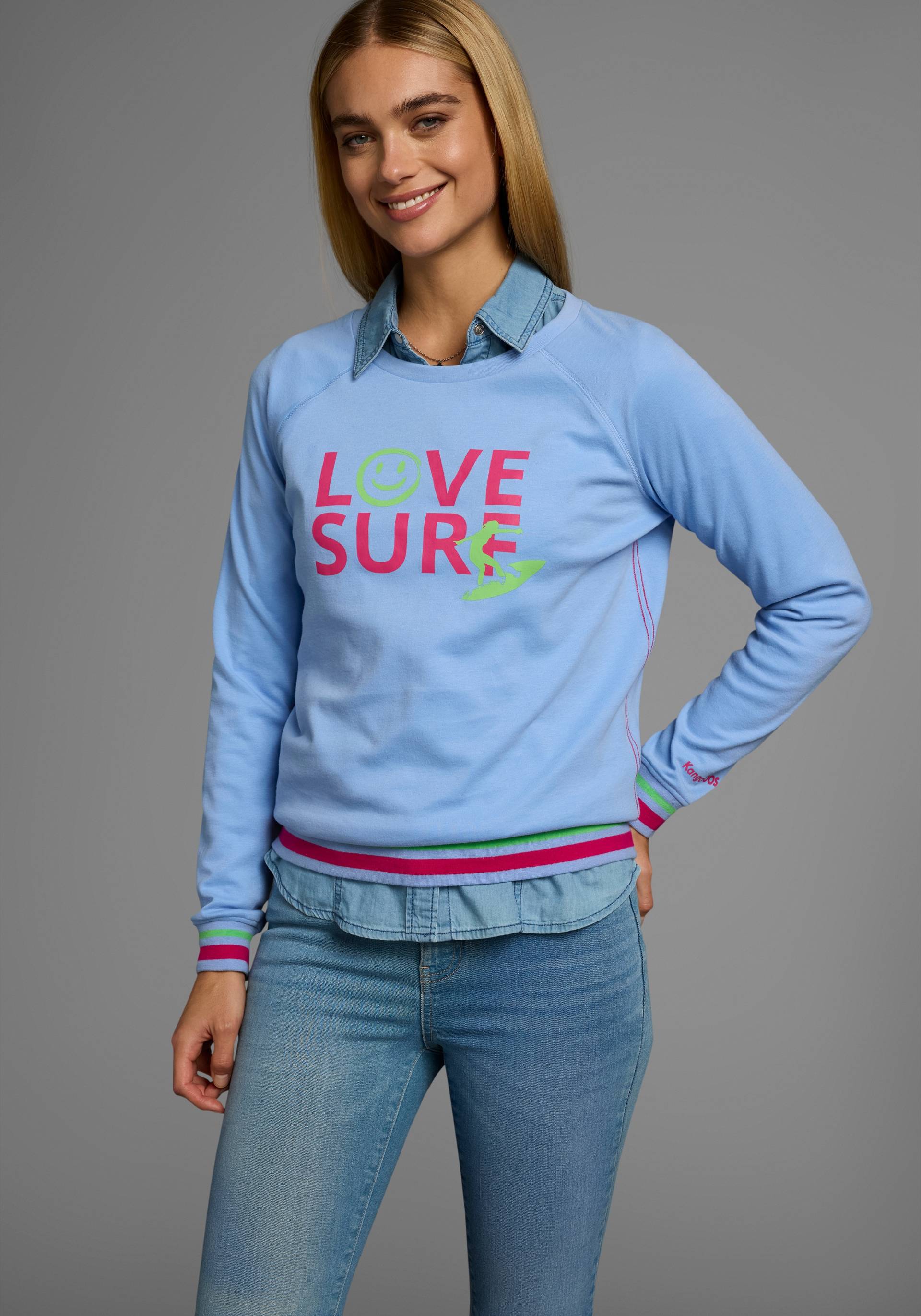 KangaROOS Sweatshirt, Rundhals und Print KangaROOS Sweatshirt, Rundhals und Print von Kangaroos