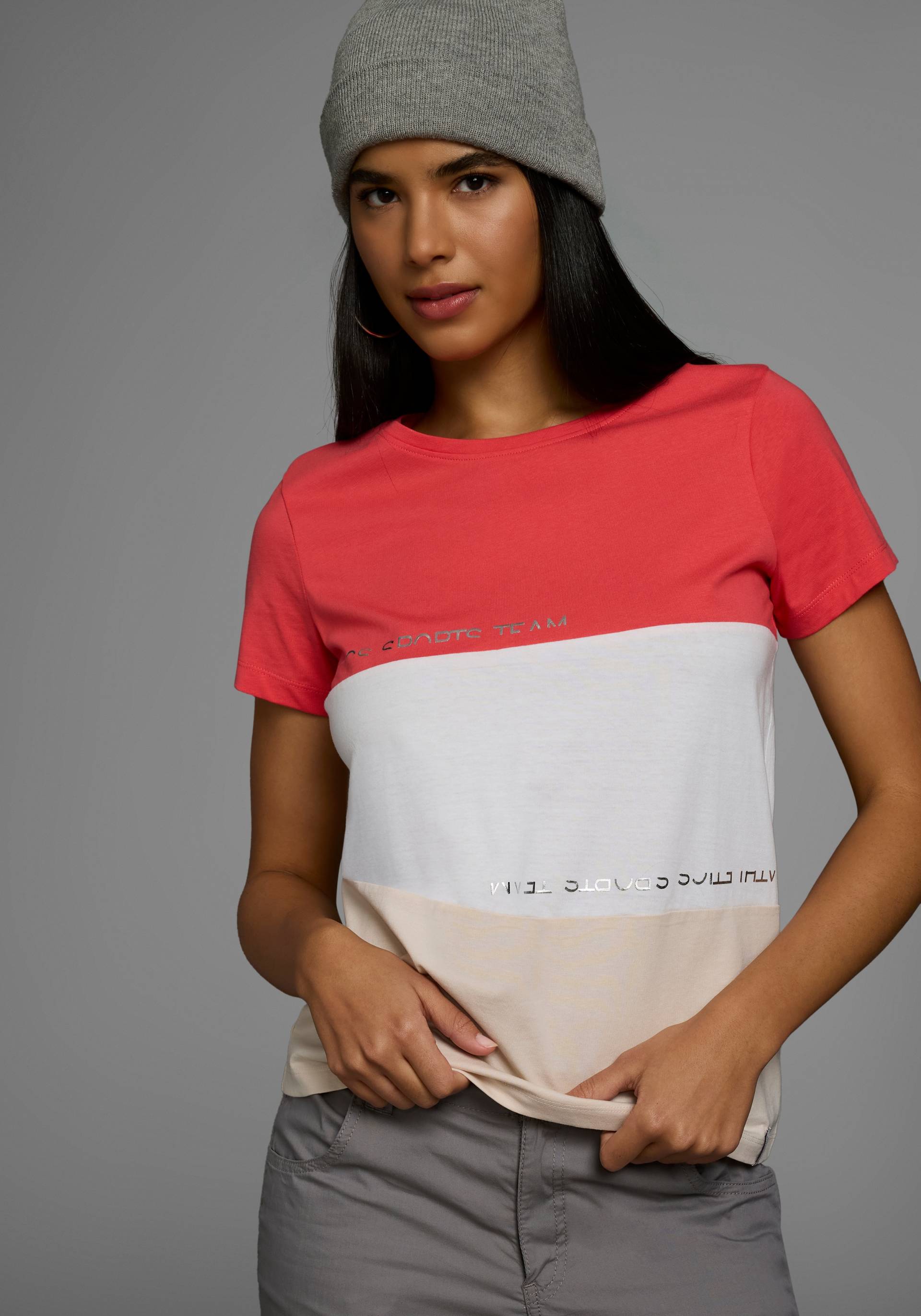 KangaROOS T-Shirt, im Colorblock-Design KangaROOS T-Shirt, im Colorblock-Design von Kangaroos