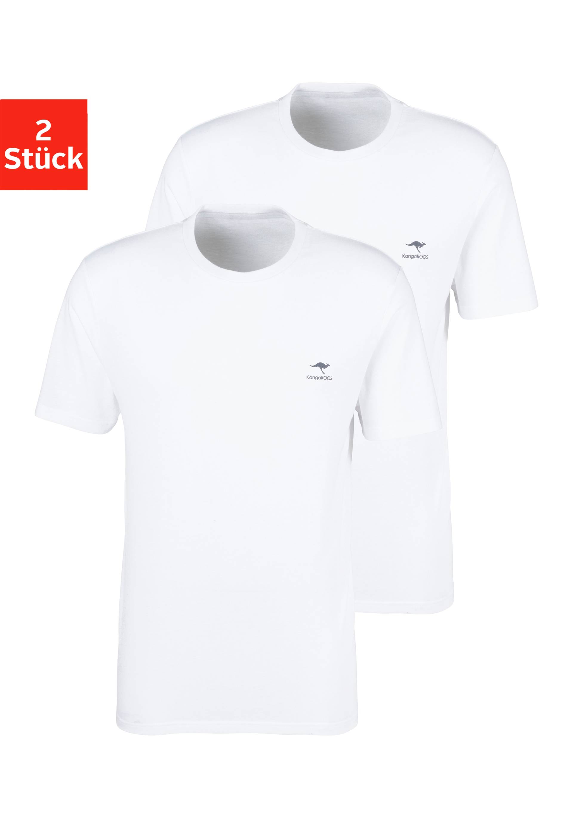 KangaROOS T-Shirt, mit kleinem Logodruck KangaROOS T-Shirt, mit kleinem Logodruck von Kangaroos