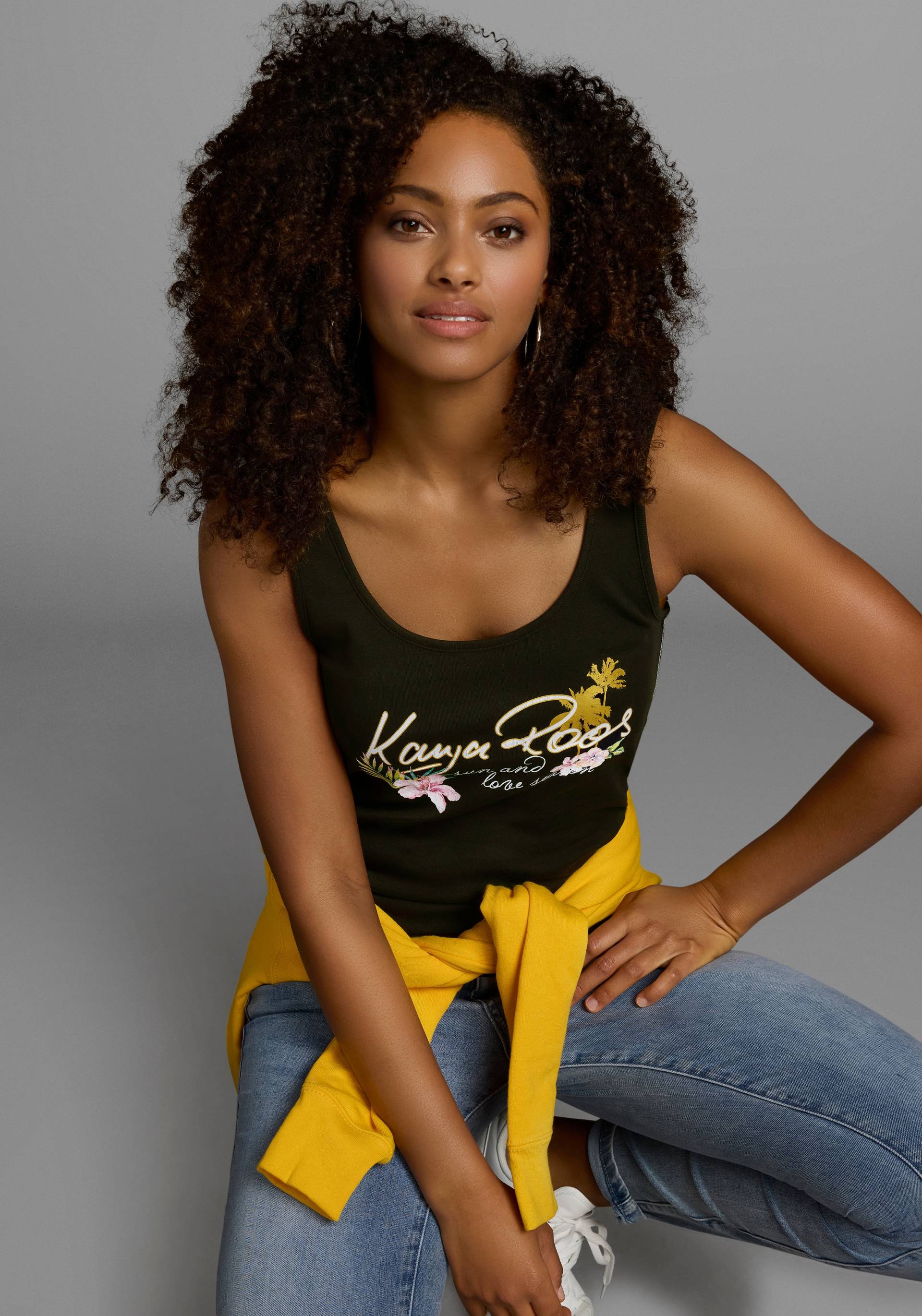 KangaROOS Tanktop, mit femininem Frontdruck KangaROOS Tanktop, mit femininem Frontdruck von Kangaroos