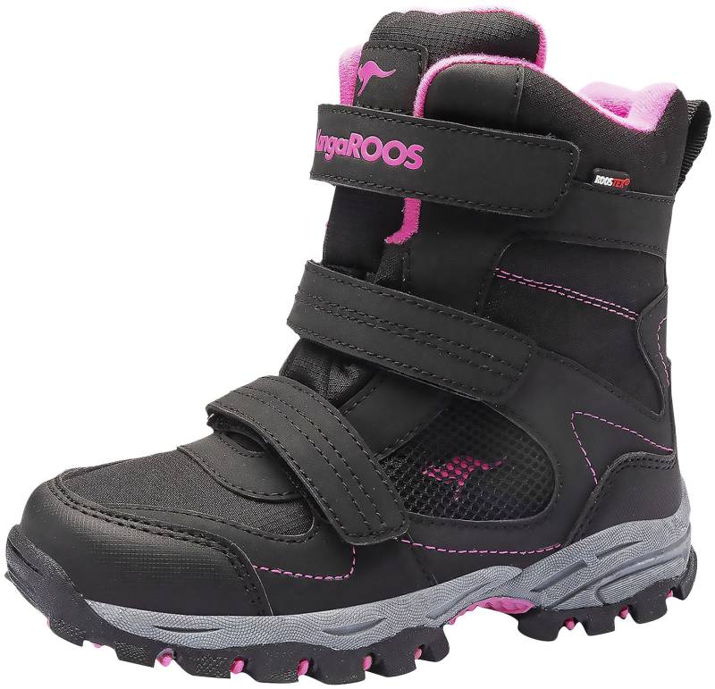 KangaROOS Winterstiefel »K-Robi RTX«, Snowboots, Winterboots, Winterschuhe, wasserdicht mit Klettverschluss von Kangaroos