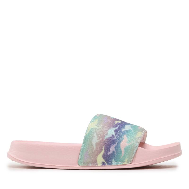 Pantoletten KangaRoos K-Slide Shine 18574 000 6389 Rosa von Kangaroos