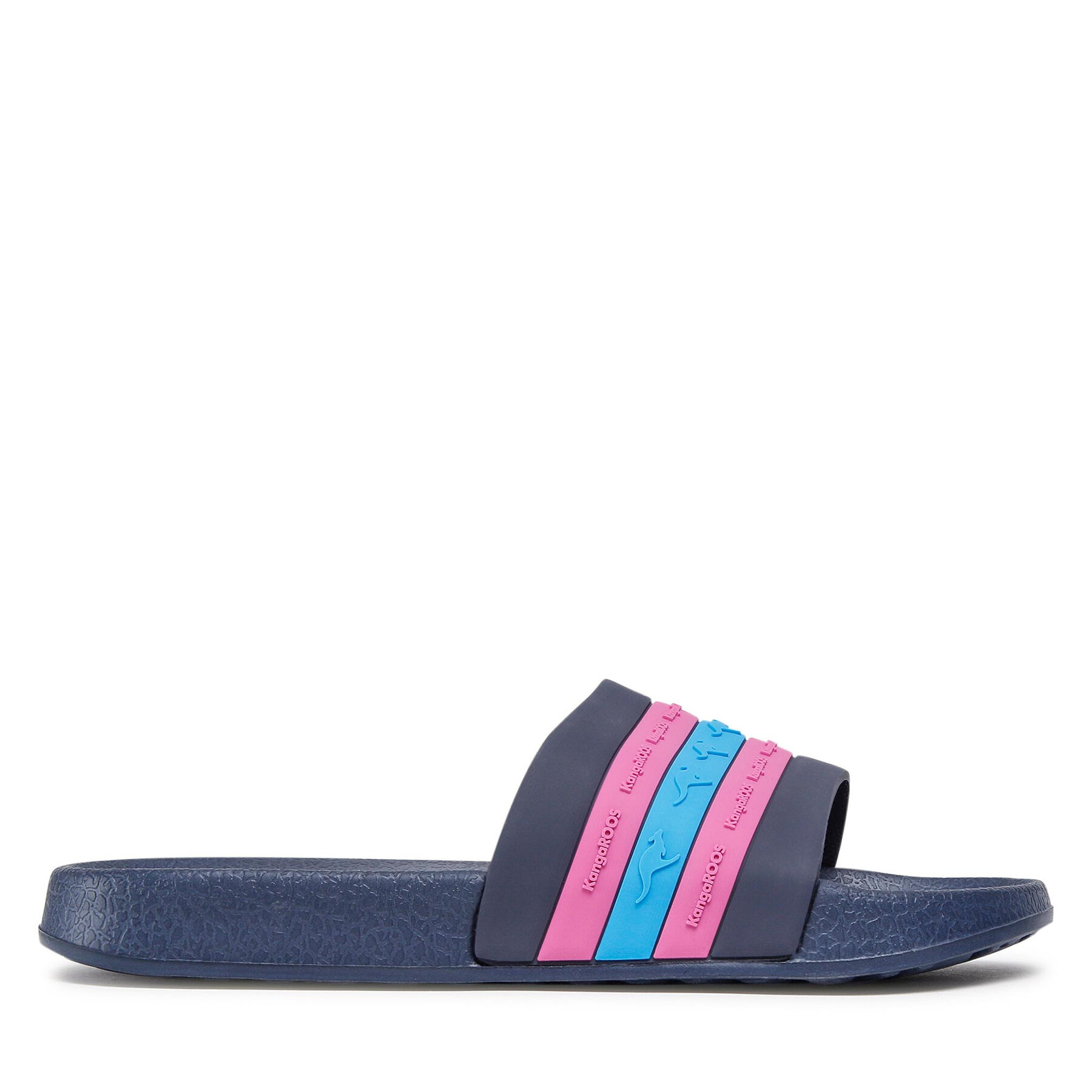 Pantoletten KangaRoos Kangaslide Kids 18556 000 4204 Dunkelblau Pantoletten KangaRoos Kangaslide Kids 18556 000 4204 Dunkelblau von Kangaroos